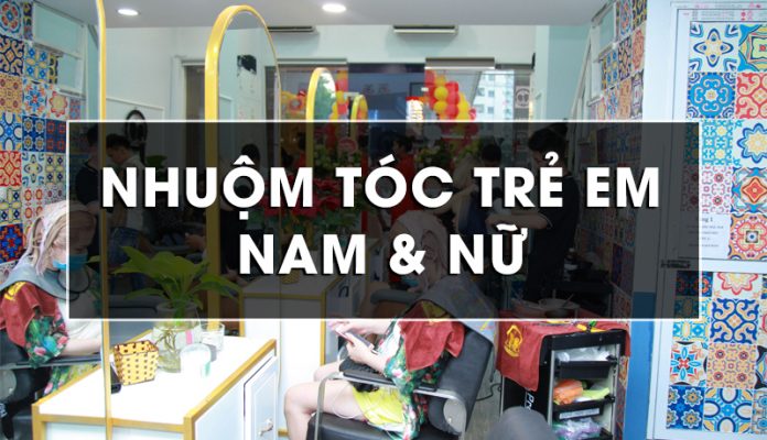Nhuộm tóc trẻ em Atuka